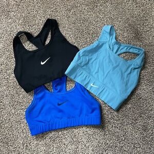 Bundle of Nike sports bras